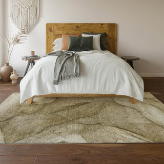 Piper Looms Mayfield Modern AMF607 Brown Machine Washable Area Rug Lifestyle Image Feature