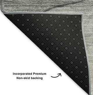 Piper Looms Mayfield Modern AMF607 Gray Machine Washable Area Rug Backing Image