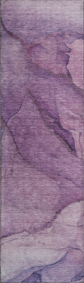 Piper Looms Mayfield Modern AMF607 Purple Machine Washable Area Rug Runner Main Image