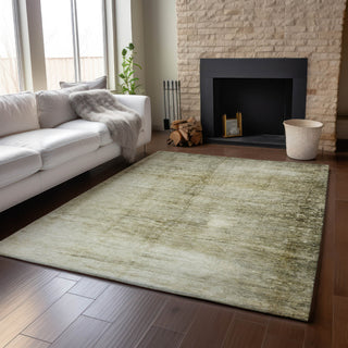 Piper Looms Mayfield Casual AMF608 Taupe Machine Washable Area Rug Lifestyle Image Feature