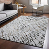 Piper Looms Mayfield Organic AMF609 Silver Machine Washable Area Rug Lifestyle Image Feature