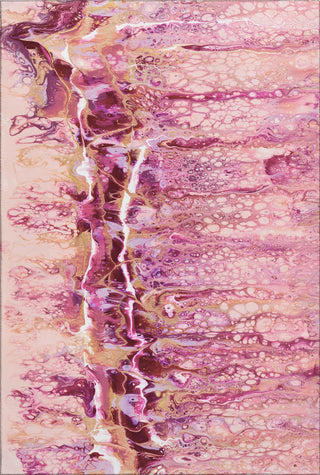 Piper Looms Mayfield Abstract AMF61 Berry Machine Washable Area Rug main image