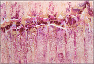 Piper Looms Mayfield Abstract AMF61 Berry Machine Washable Area Rug Scatter Main Image