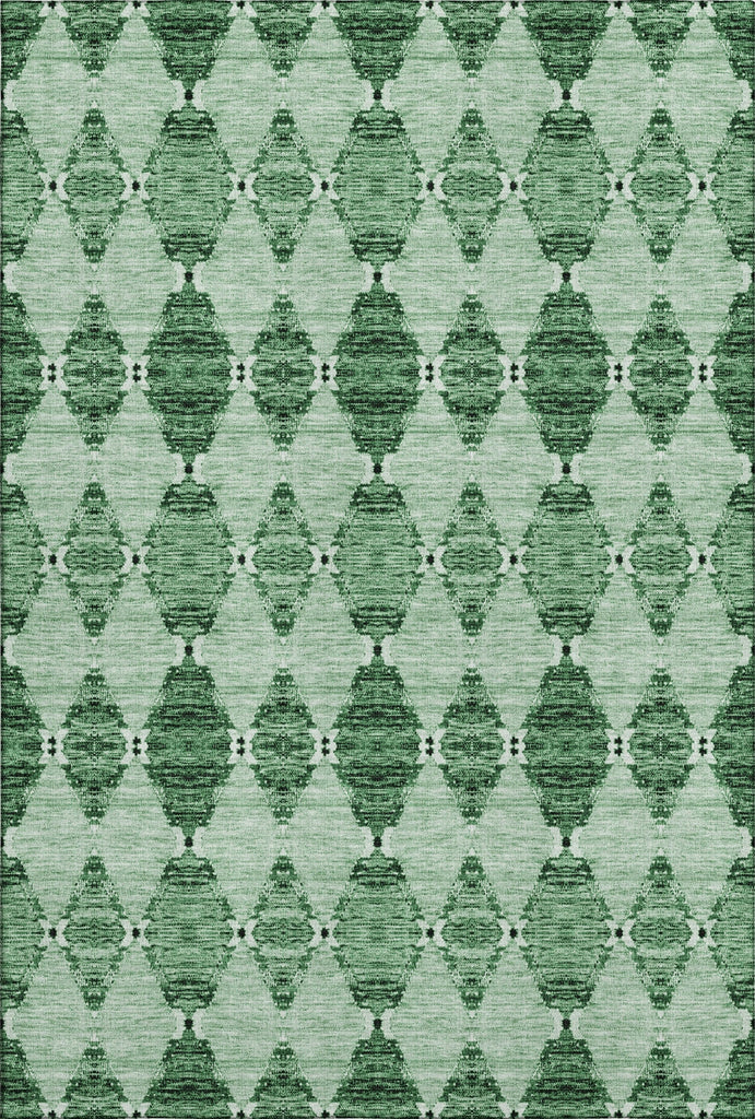 Piper Looms Mayfield Moroccan AMF610 Emerald Machine Washable Area Rug main image