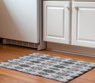Piper Looms Mayfield Moroccan AMF610 Gray Machine Washable Area Rug Scatter Lifestyle Image Feature