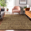 Piper Looms Mayfield Panel AMF611 Mocha Machine Washable Area Rug Lifestyle Image Feature