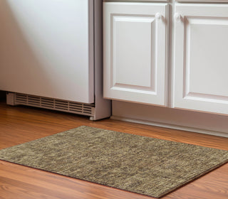 Piper Looms Mayfield Panel AMF611 Mocha Machine Washable Area Rug Scatter Lifestyle Image Feature