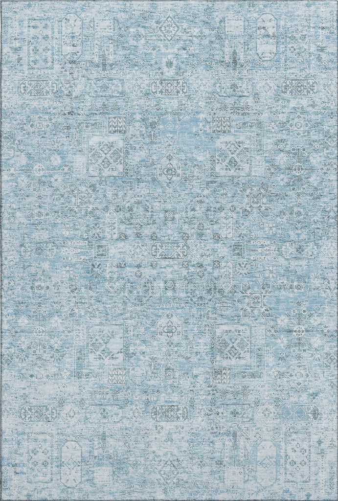 Piper Looms Mayfield Panel AMF611 Sky Machine Washable Area Rug main image