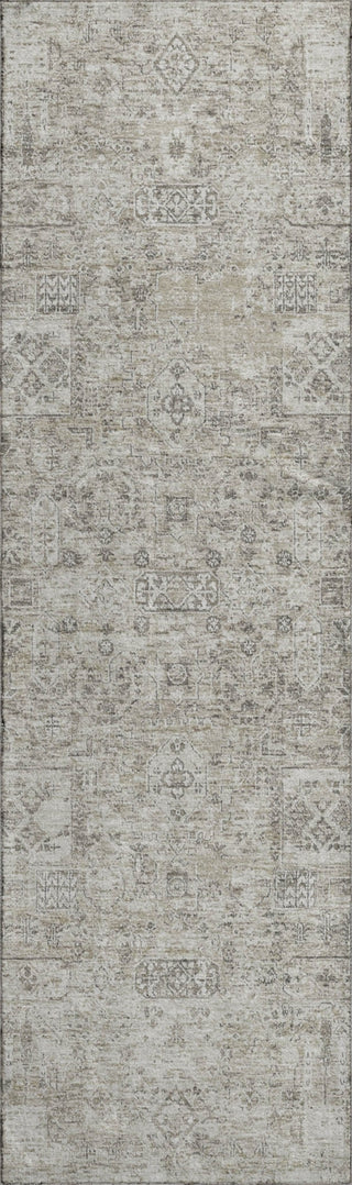 Piper Looms Mayfield Panel AMF611 Taupe Machine Washable Area Rug Runner Main Image