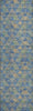 Piper Looms Mayfield Geometric AMF612 Blue Machine Washable Area Rug Runner Main Image