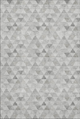 Piper Looms Mayfield Geometric AMF612 Silver Machine Washable Area Rug main image