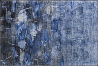 Piper Looms Mayfield Floral AMF613 Blue Machine Washable Area Rug Scatter Main Image