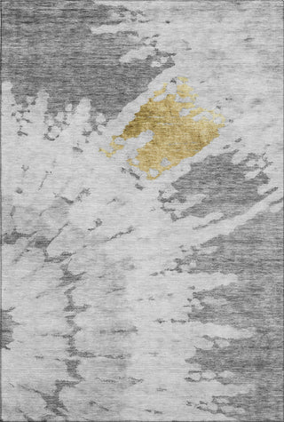 Piper Looms Mayfield Spiral AMF614 Gray Machine Washable Area Rug main image