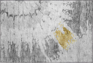 Piper Looms Mayfield Spiral AMF614 Gray Machine Washable Area Rug Scatter Main Image