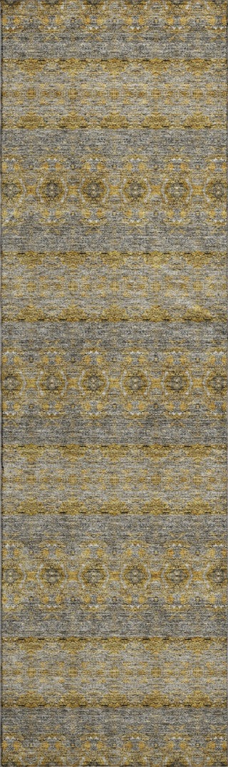 Piper Looms Mayfield Bohemian AMF615 Gold Machine Washable Area Rug Runner Main Image
