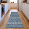 Piper Looms Mayfield Bohemian AMF615 Navy Machine Washable Area Rug Runner Lifestyle Image Feature