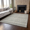 Piper Looms Mayfield Bohemian AMF615 Silver Machine Washable Area Rug Lifestyle Image Feature