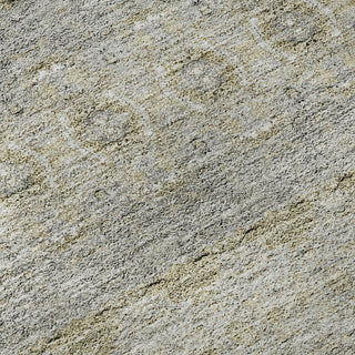 Piper Looms Mayfield Bohemian AMF615 Silver Machine Washable Area Rug Swatch Image