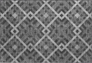Piper Looms Mayfield Geometric AMF616 Charcoal Machine Washable Area Rug Scatter Main Image
