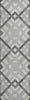 Piper Looms Mayfield Geometric AMF616 Gray Machine Washable Area Rug Runner Main Image
