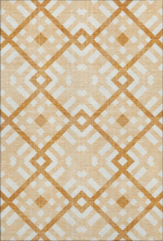 Piper Looms Mayfield Geometric AMF616 Peach Machine Washable Area Rug main image