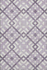 Piper Looms Mayfield Geometric AMF616 Purple Machine Washable Area Rug main image