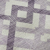 Piper Looms Mayfield Geometric AMF616 Purple Machine Washable Area Rug Swatch Image