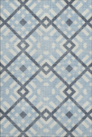 Piper Looms Mayfield Geometric AMF616 Sky Machine Washable Area Rug main image