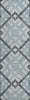 Piper Looms Mayfield Geometric AMF616 Sky Machine Washable Area Rug Runner Main Image
