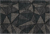 Piper Looms Mayfield Geometric AMF618 Black Machine Washable Area Rug Scatter Main Image