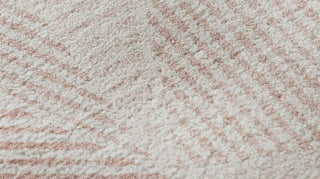 Piper Looms Mayfield Geometric AMF618 Blush Machine Washable Area Rug Swatch Image