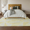 Piper Looms Mayfield Geometric AMF618 Gold Machine Washable Area Rug Lifestyle Image Feature