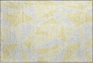 Piper Looms Mayfield Geometric AMF618 Gold Machine Washable Area Rug Scatter Main Image