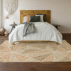Piper Looms Mayfield Geometric AMF618 Terracotta Machine Washable Area Rug Lifestyle Image Feature