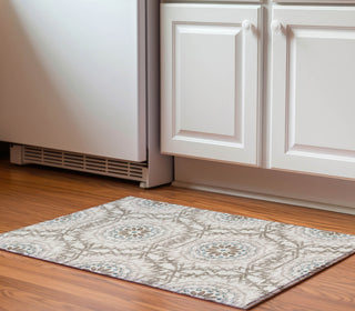 Piper Looms Mayfield Circles AMF619 Beige Machine Washable Area Rug Scatter Lifestyle Image Feature
