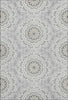 Piper Looms Mayfield Circles AMF619 Gray Machine Washable Area Rug main image