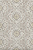 Piper Looms Mayfield Circles AMF619 Taupe Machine Washable Area Rug main image