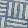 Piper Looms Mayfield Squares AMF620 Blue Machine Washable Area Rug Swatch Image