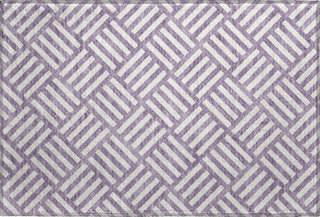 Piper Looms Mayfield Squares AMF620 Purple Machine Washable Area Rug Scatter Main Image