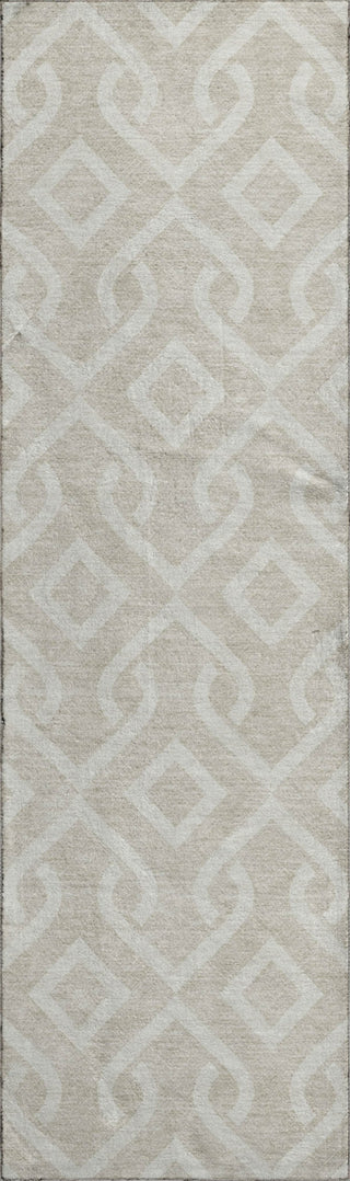 Piper Looms Mayfield Geometric AMF621 Beige Machine Washable Area Rug Runner Main Image