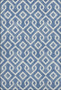 Piper Looms Mayfield Geometric AMF621 Blue Machine Washable Area Rug main image
