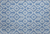 Piper Looms Mayfield Geometric AMF621 Blue Machine Washable Area Rug Scatter Main Image