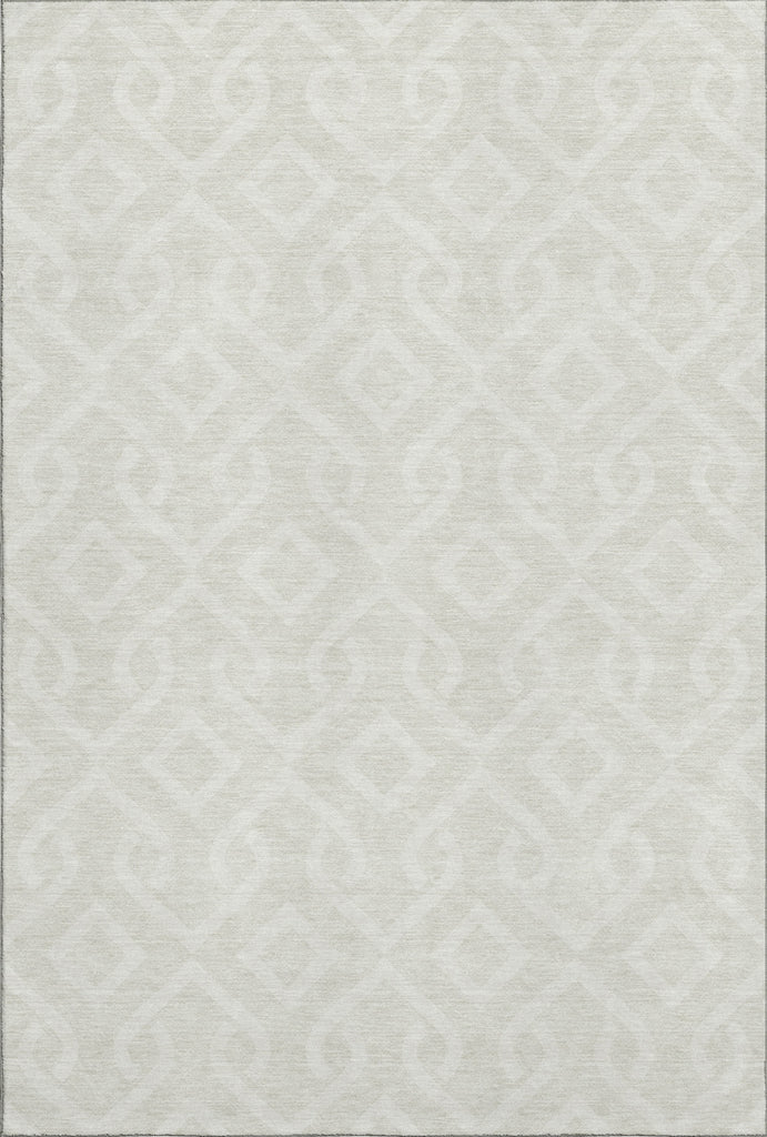 Piper Looms Mayfield Geometric AMF621 Ivory Machine Washable Area Rug main image