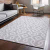 Piper Looms Mayfield Geometric AMF621 Lavender Machine Washable Area Rug Lifestyle Image Feature