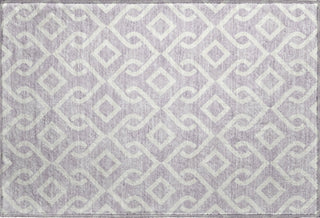 Piper Looms Mayfield Geometric AMF621 Lavender Machine Washable Area Rug Scatter Main Image