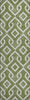 Piper Looms Mayfield Geometric AMF621 Olive Machine Washable Area Rug Runner Main Image
