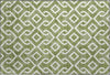 Piper Looms Mayfield Geometric AMF621 Olive Machine Washable Area Rug Scatter Main Image