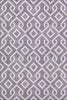 Piper Looms Mayfield Geometric AMF621 Purple Machine Washable Area Rug main image