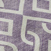 Piper Looms Mayfield Geometric AMF621 Purple Machine Washable Area Rug Swatch Image