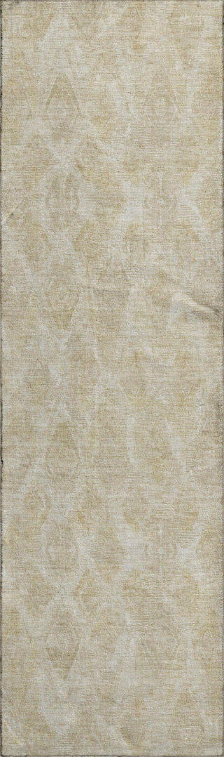 Piper Looms Mayfield Diamond AMF622 Beige Machine Washable Area Rug Runner Main Image